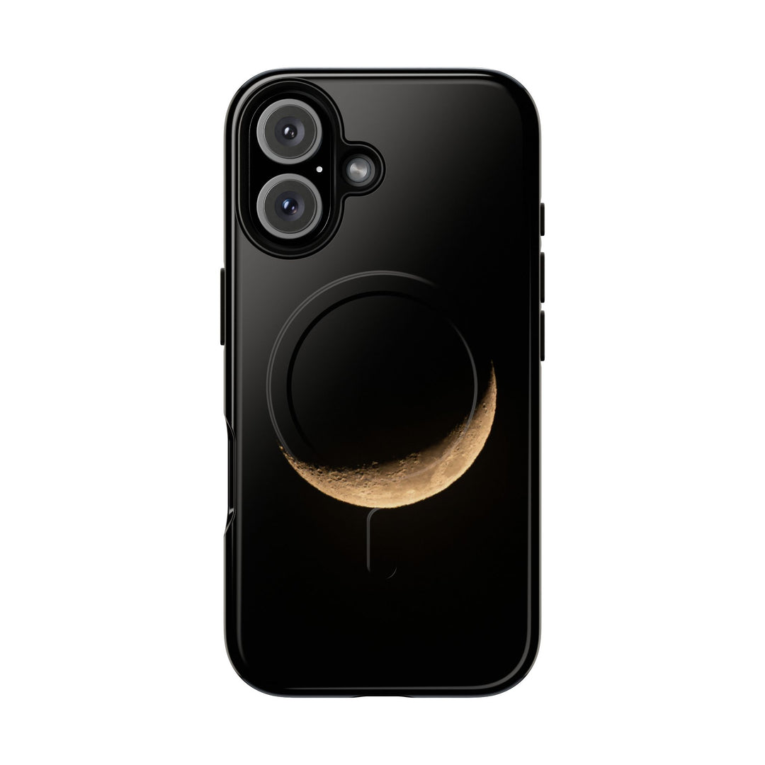 Moon Crescent Magnetic Phone Case — Tough Protective Magnet-Compatible Case