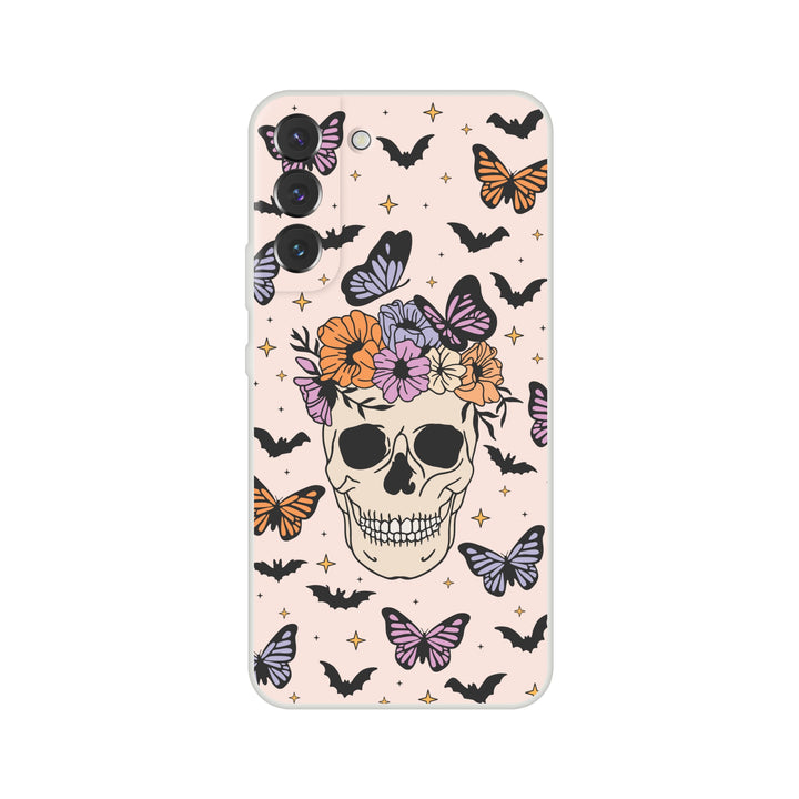 Schädel | Halloween Flexi-Hülle iPhone / Samsung