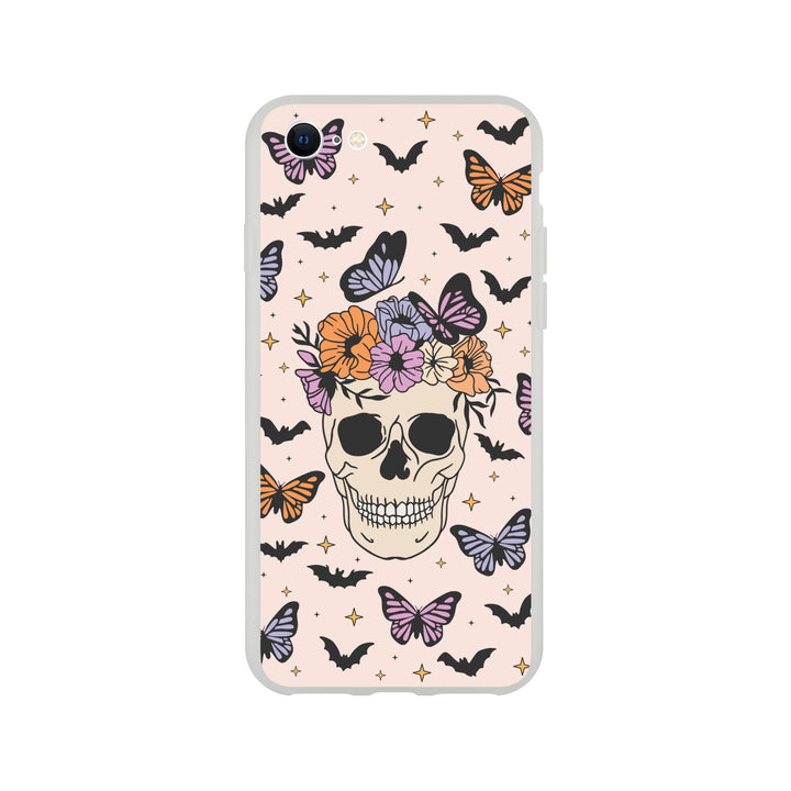 Schädel | Halloween Flexi-Hülle iPhone / Samsung
