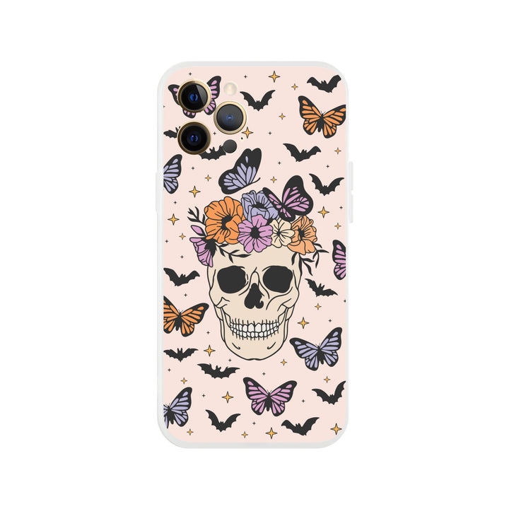 Schädel | Halloween Flexi-Hülle iPhone / Samsung
