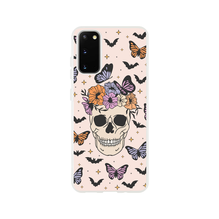 Schädel | Halloween Flexi-Hülle iPhone / Samsung
