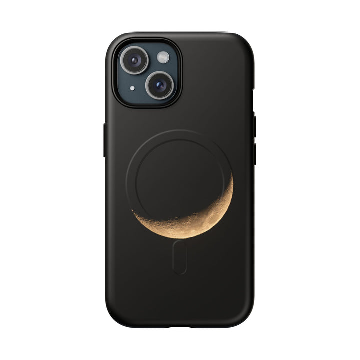 Moon Crescent Magnetic Phone Case — Tough Protective Magnet-Compatible Case