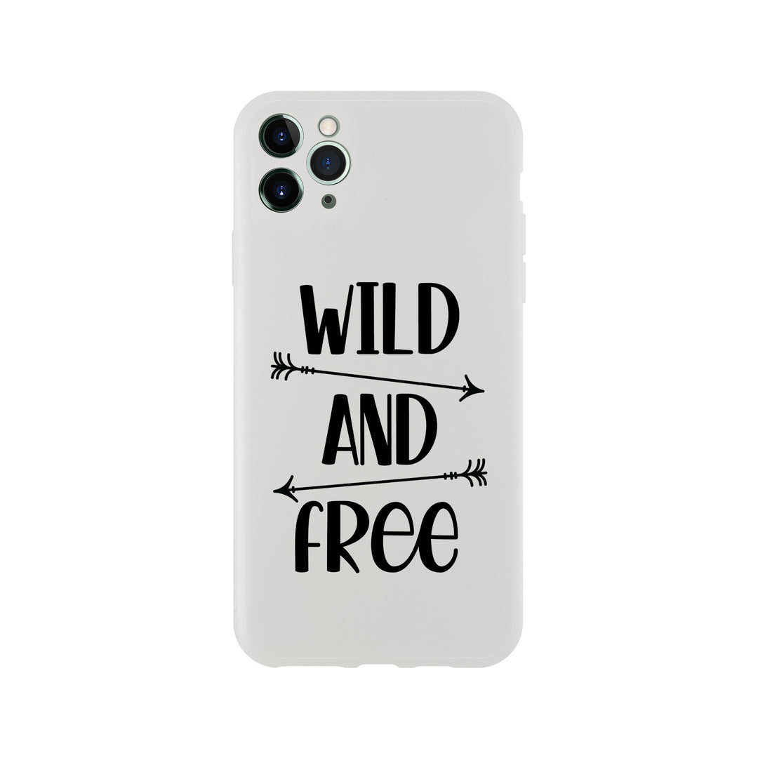 WILD &amp; FREE | Flexi-Hülle iPhone / Samsung