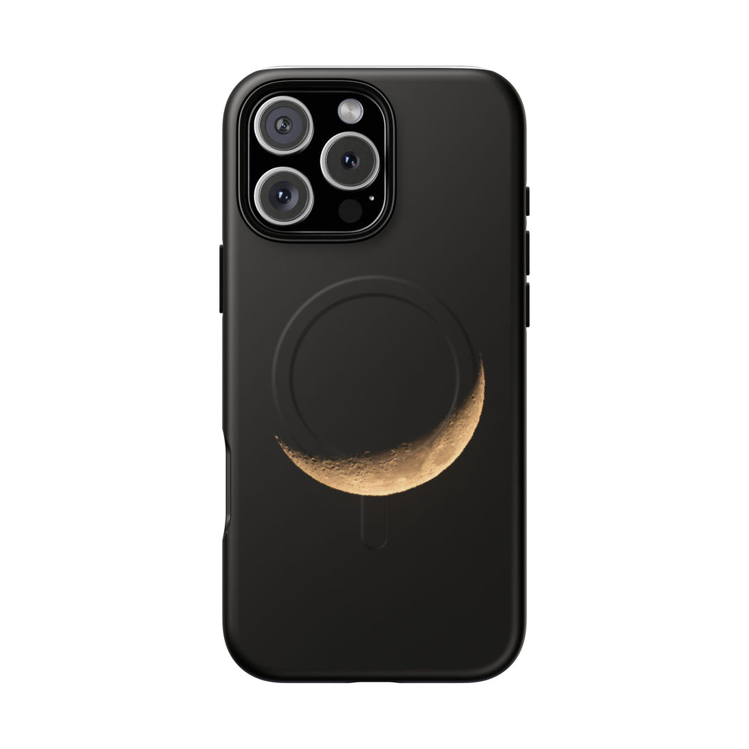 Moon Crescent Magnetic Phone Case — Tough Protective Magnet-Compatible Case