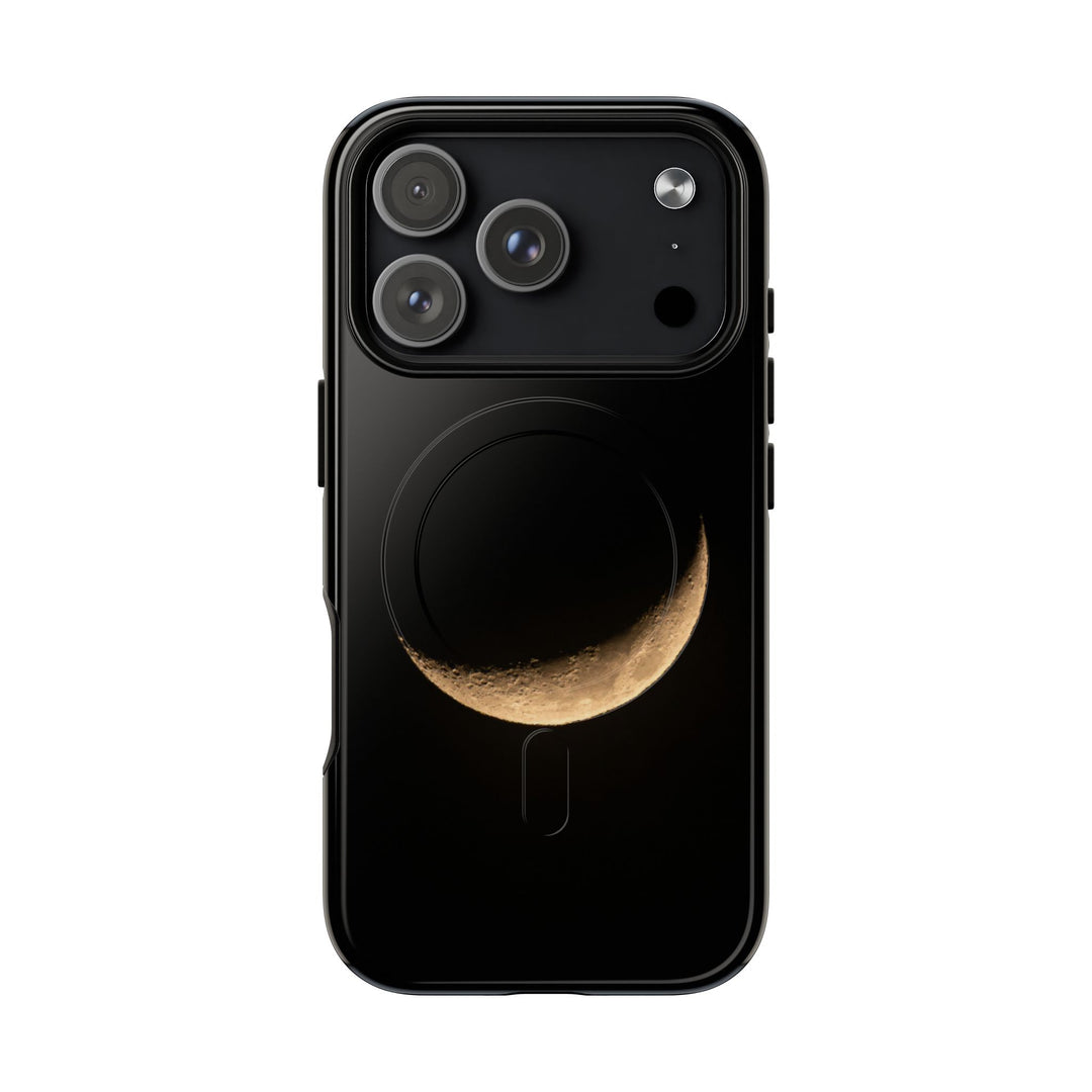 Moon Crescent Magnetic Phone Case — Tough Protective Magnet-Compatible Case