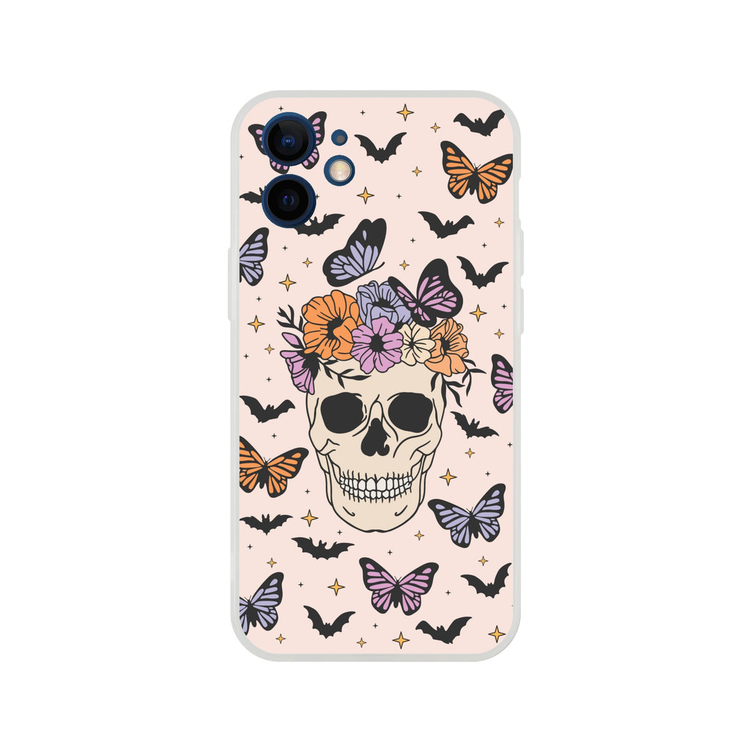 Schädel | Halloween Flexi-Hülle iPhone / Samsung