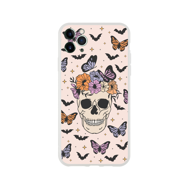 Schädel | Halloween Flexi-Hülle iPhone / Samsung