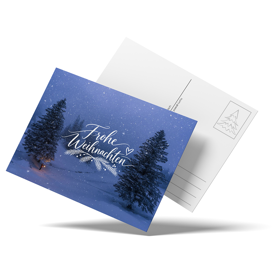 Gantrisch – Christmas postcard, pack of 10