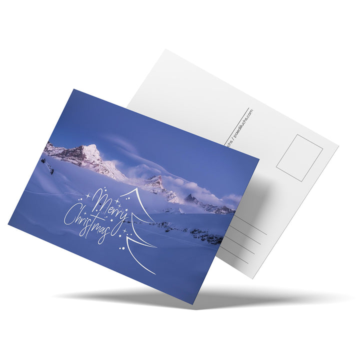 Bachalpsee Blue Hour | Christmas Postcard (Pack of 10)