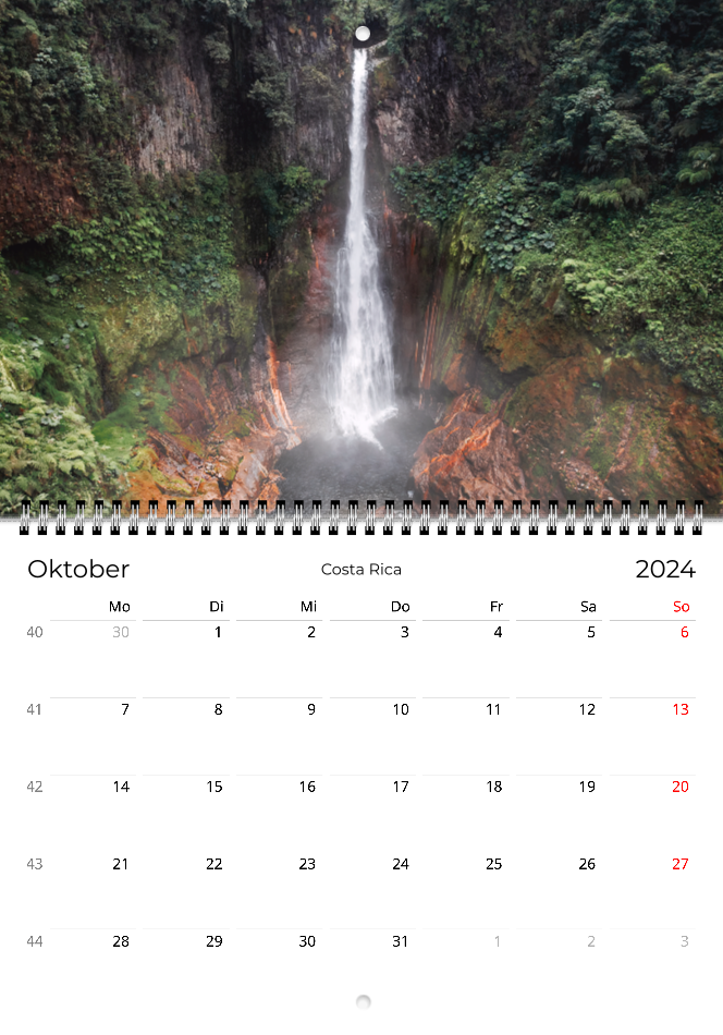 Lateinamerika 2024 - Wandkalender A4