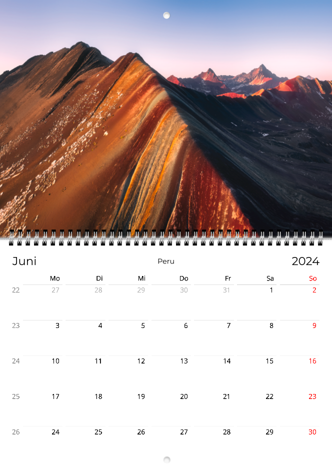 Lateinamerika 2024 - Wandkalender A4
