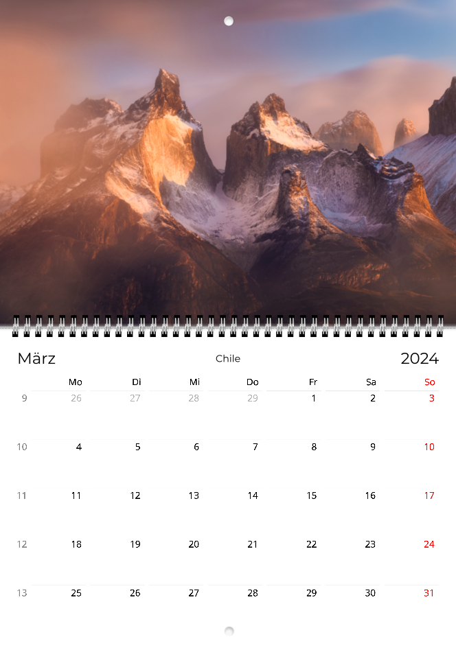 Lateinamerika 2024 - Wandkalender A4