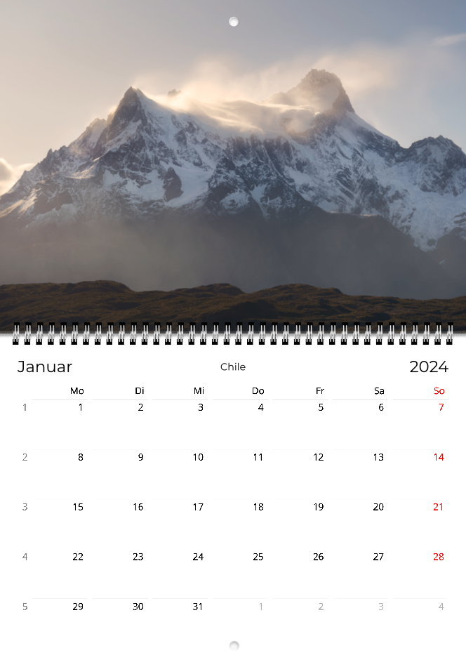 Lateinamerika 2024 - Wandkalender A4