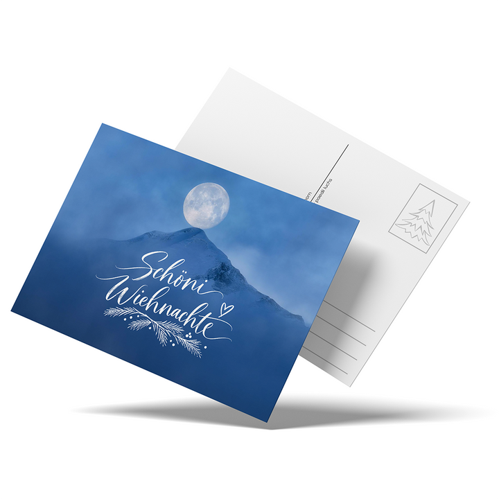 Tannhorn – Christmas postcard, pack of 10