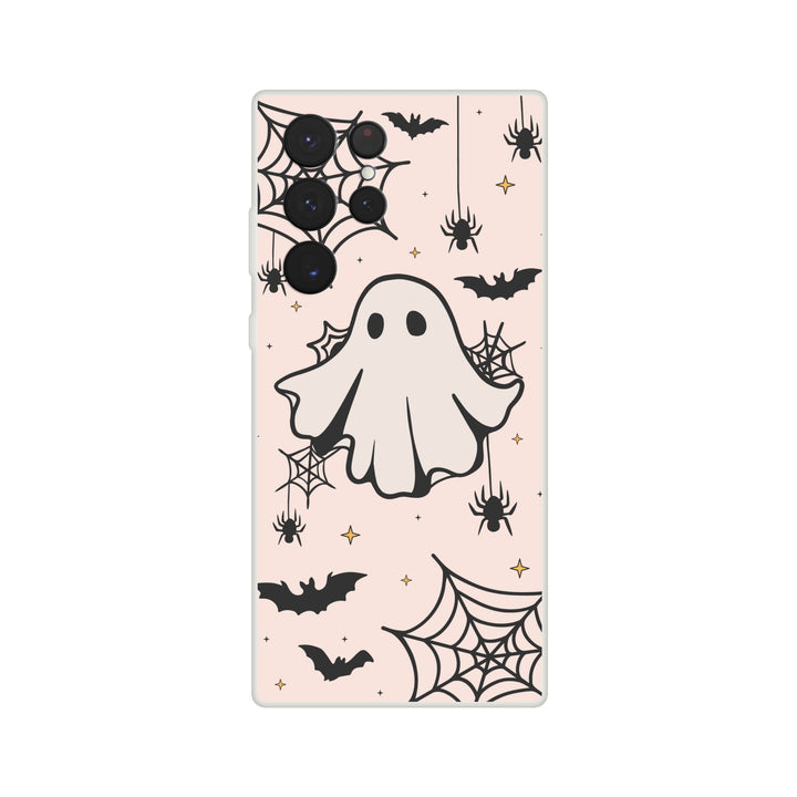 Spider Ghost | Halloween Flexi-Hülle iPhone / Samsung