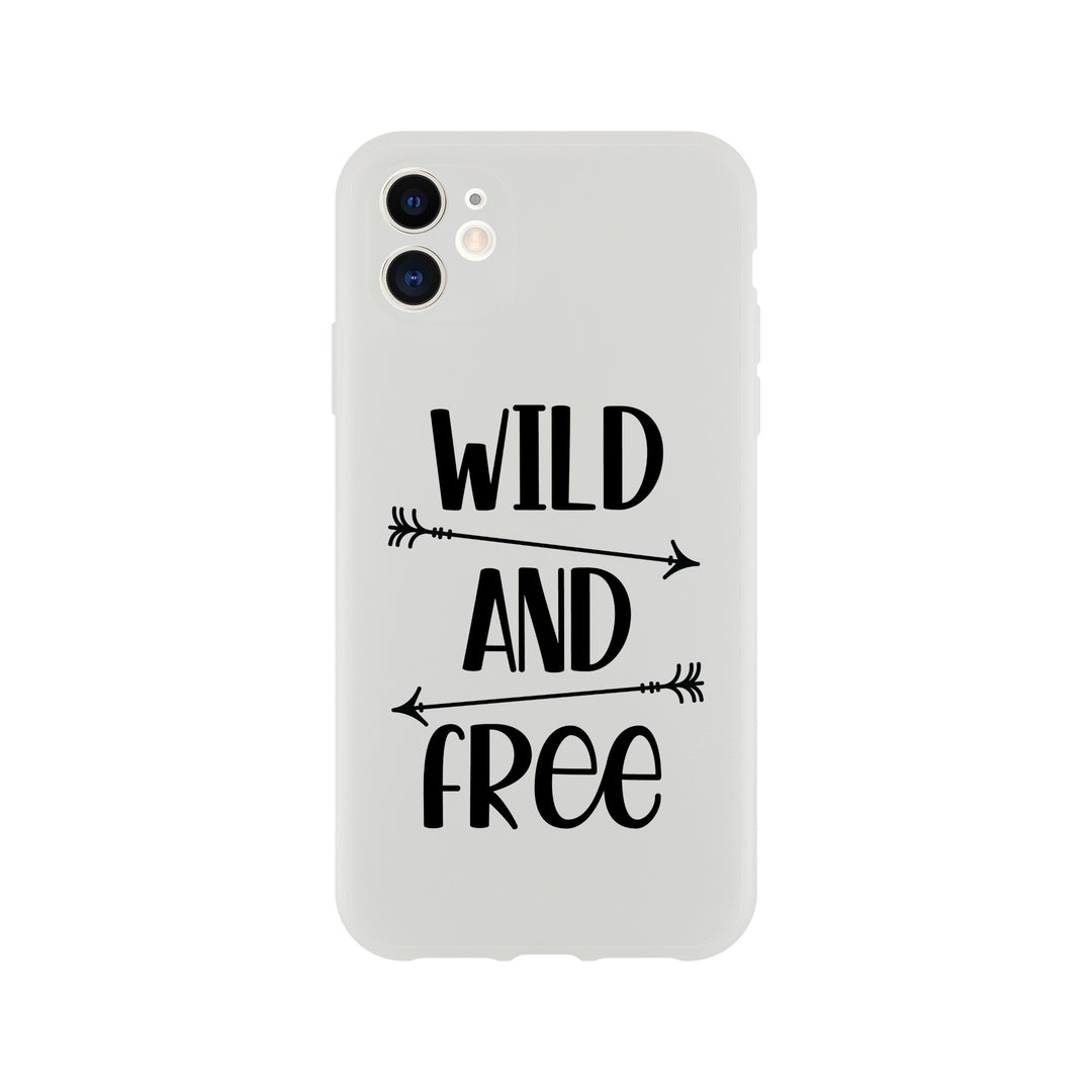 WILD &amp; FREE | Flexi-Hülle iPhone / Samsung