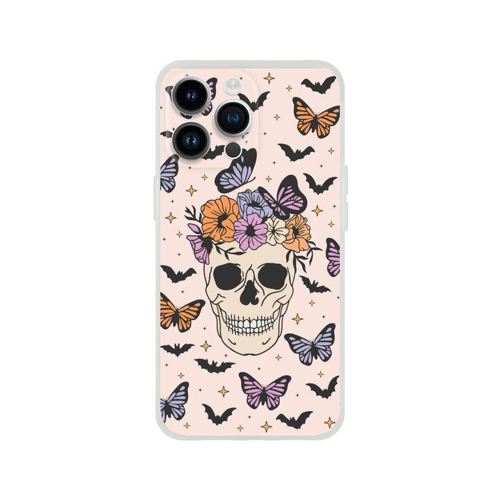 Schädel | Halloween Flexi-Hülle iPhone / Samsung