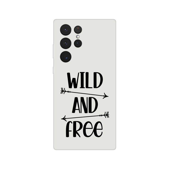 WILD &amp; FREE | Flexi-Hülle iPhone / Samsung