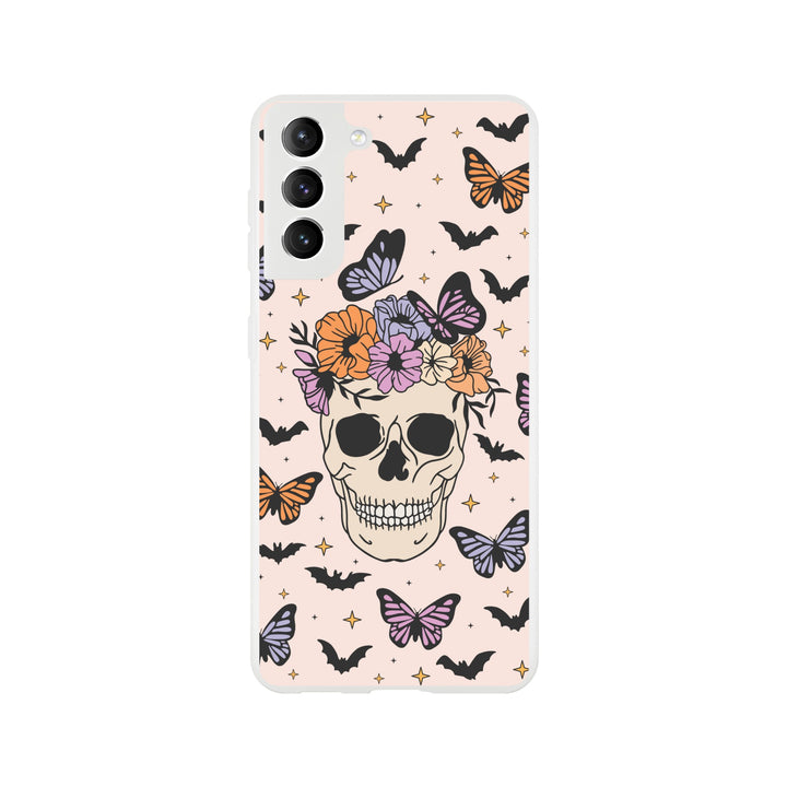Schädel | Halloween Flexi-Hülle iPhone / Samsung
