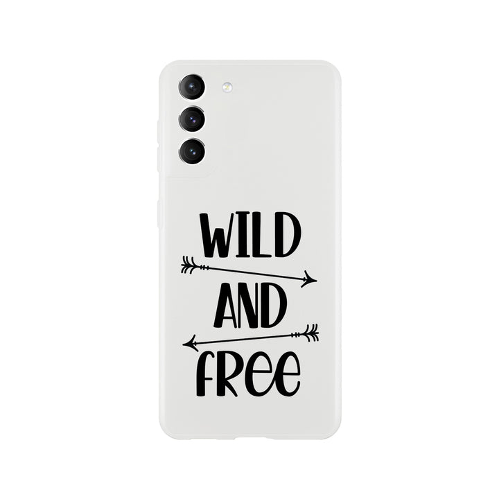 WILD &amp; FREE | Flexi-Hülle iPhone / Samsung