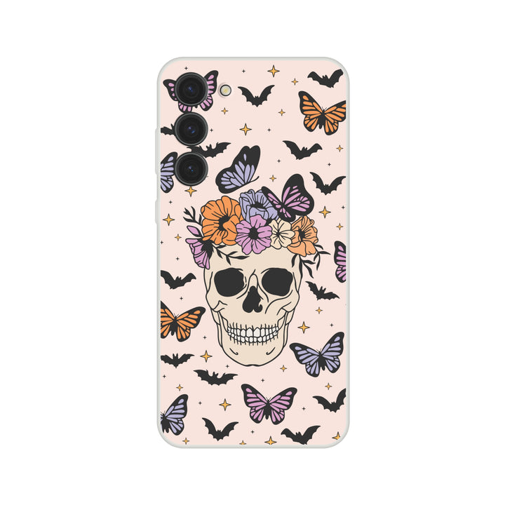 Schädel | Halloween Flexi-Hülle iPhone / Samsung