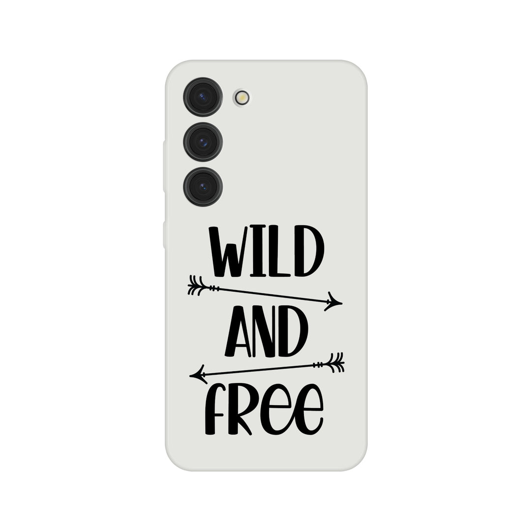 WILD &amp; FREE | Flexi-Hülle iPhone / Samsung