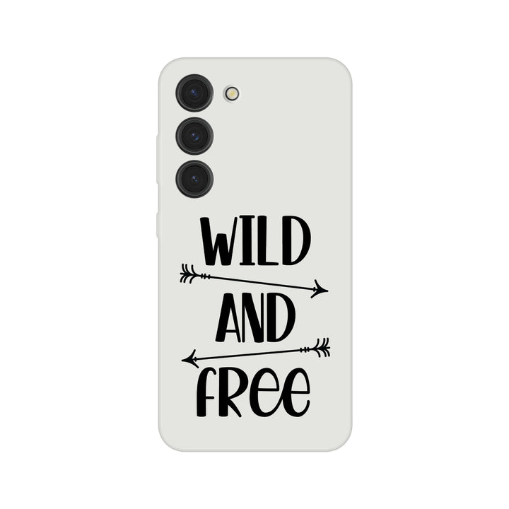 WILD &amp; FREE | Flexi-Hülle iPhone / Samsung