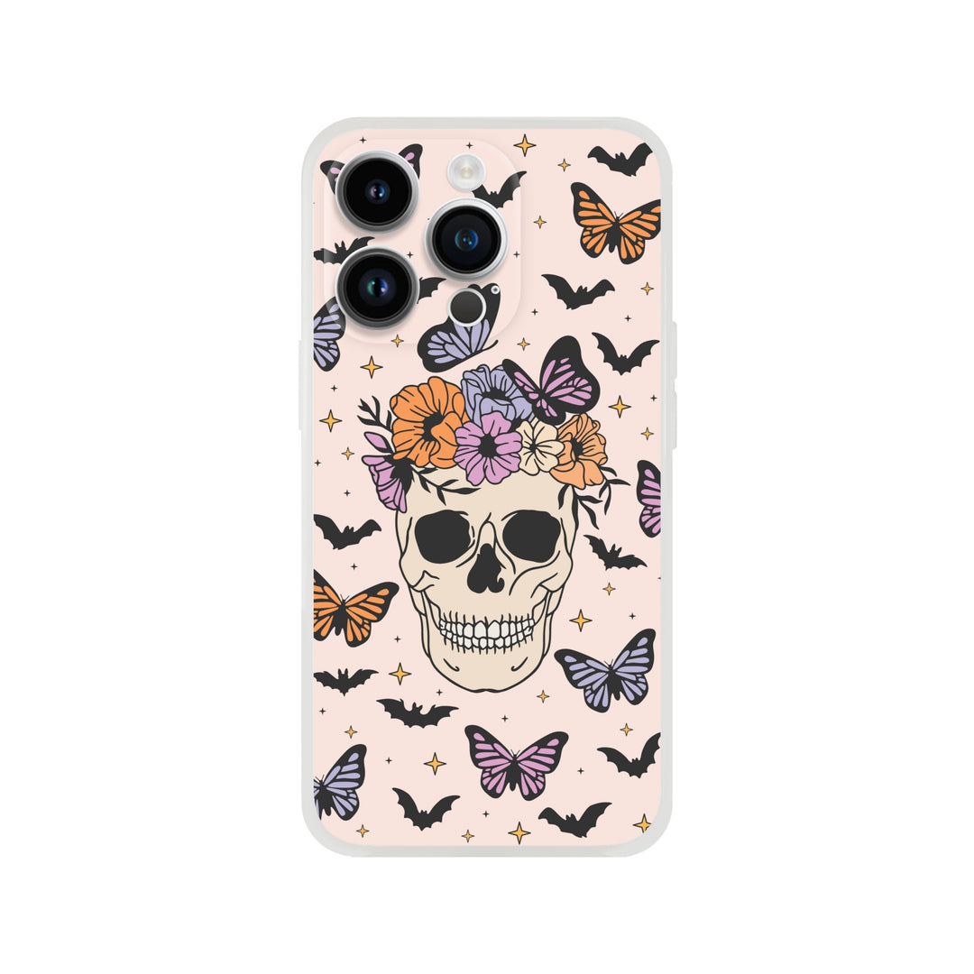 Schädel | Halloween Flexi-Hülle iPhone / Samsung