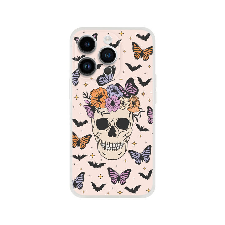 Schädel | Halloween Flexi-Hülle iPhone / Samsung