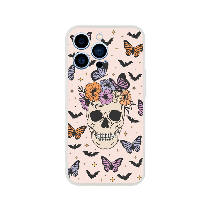 Schädel | Halloween Flexi-Hülle iPhone / Samsung