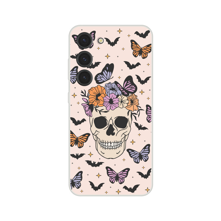 Schädel | Halloween Flexi-Hülle iPhone / Samsung