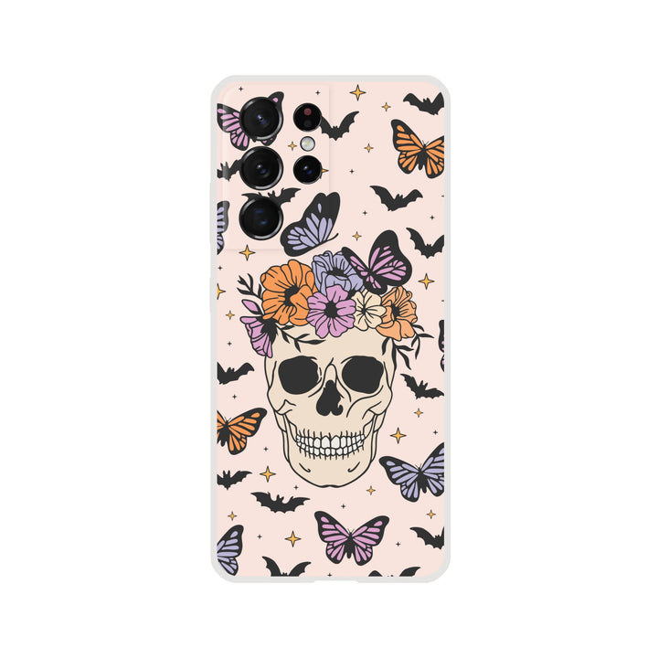 Schädel | Halloween Flexi-Hülle iPhone / Samsung