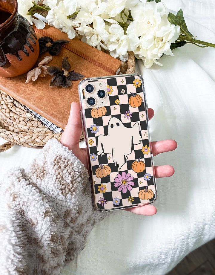 Checker Ghost | Halloween Flexi Case iPhone / Samsung