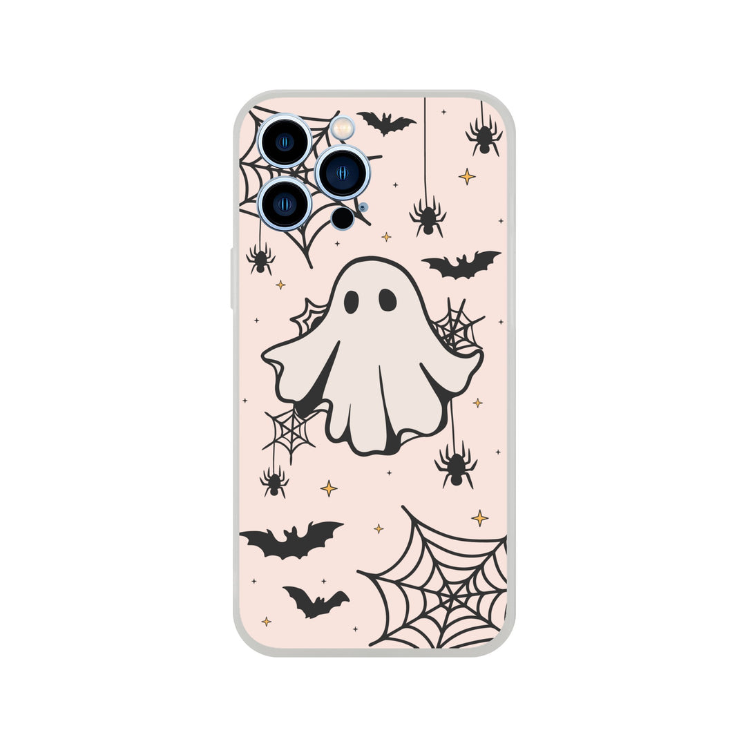 Spider Ghost | Halloween Flexi-Hülle iPhone / Samsung