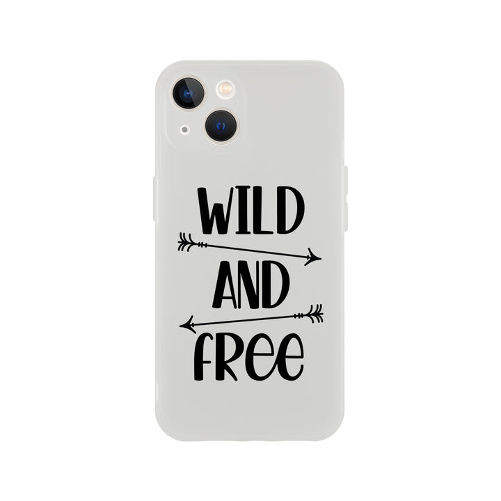 WILD &amp; FREE | Flexi-Hülle iPhone / Samsung