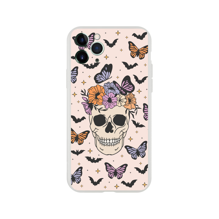 Schädel | Halloween Flexi-Hülle iPhone / Samsung