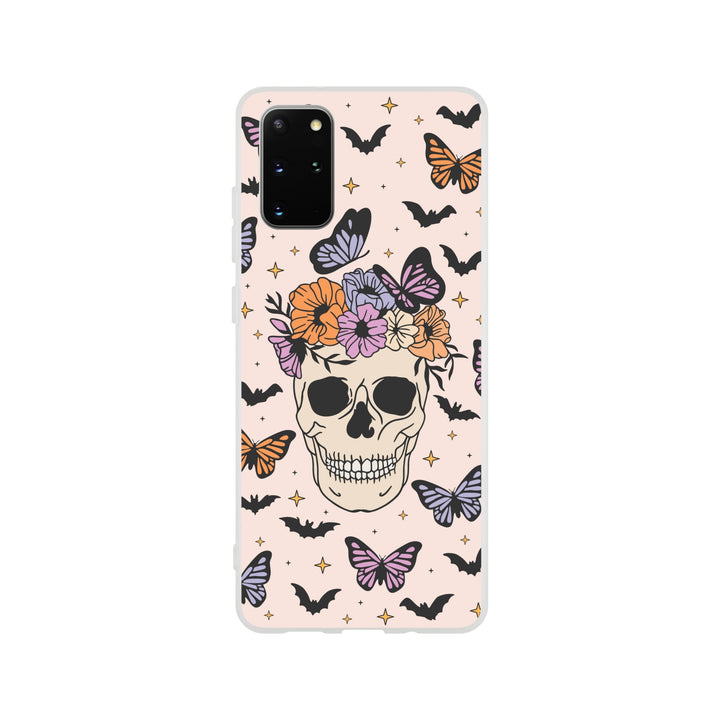 Schädel | Halloween Flexi-Hülle iPhone / Samsung