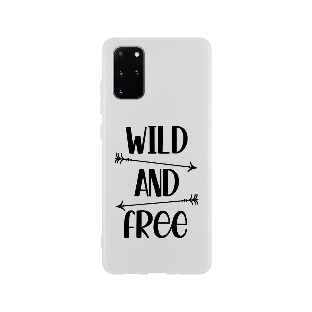 WILD &amp; FREE | Flexi-Hülle iPhone / Samsung