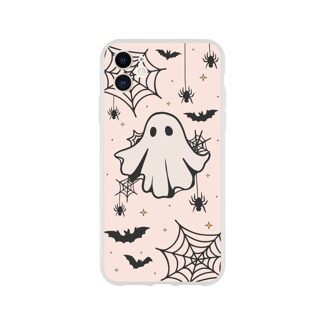 Spider Ghost | Halloween Flexi-Hülle iPhone / Samsung