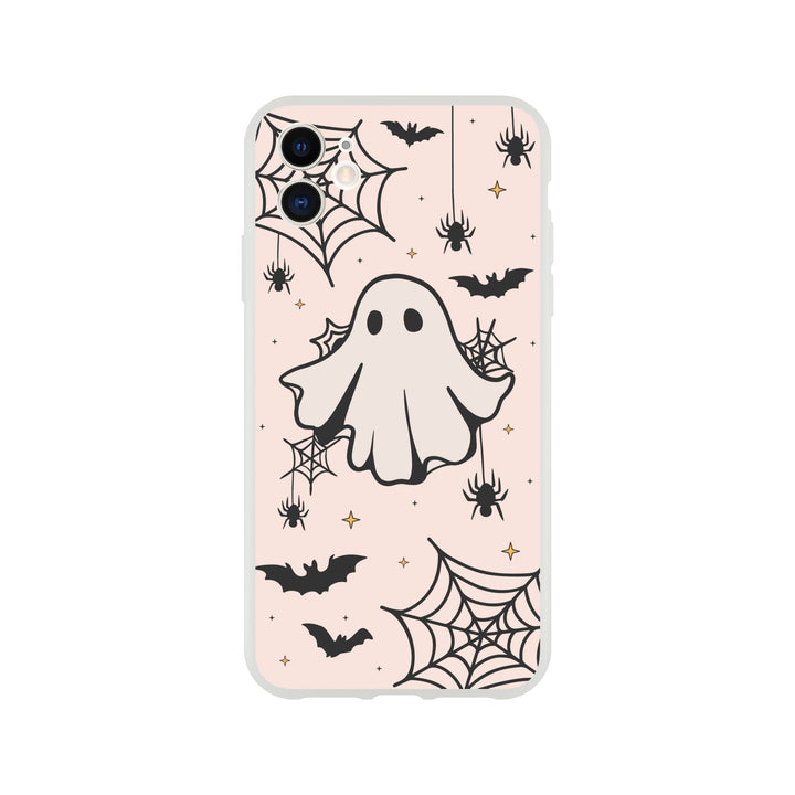 Spider Ghost | Halloween Flexi-Hülle iPhone / Samsung