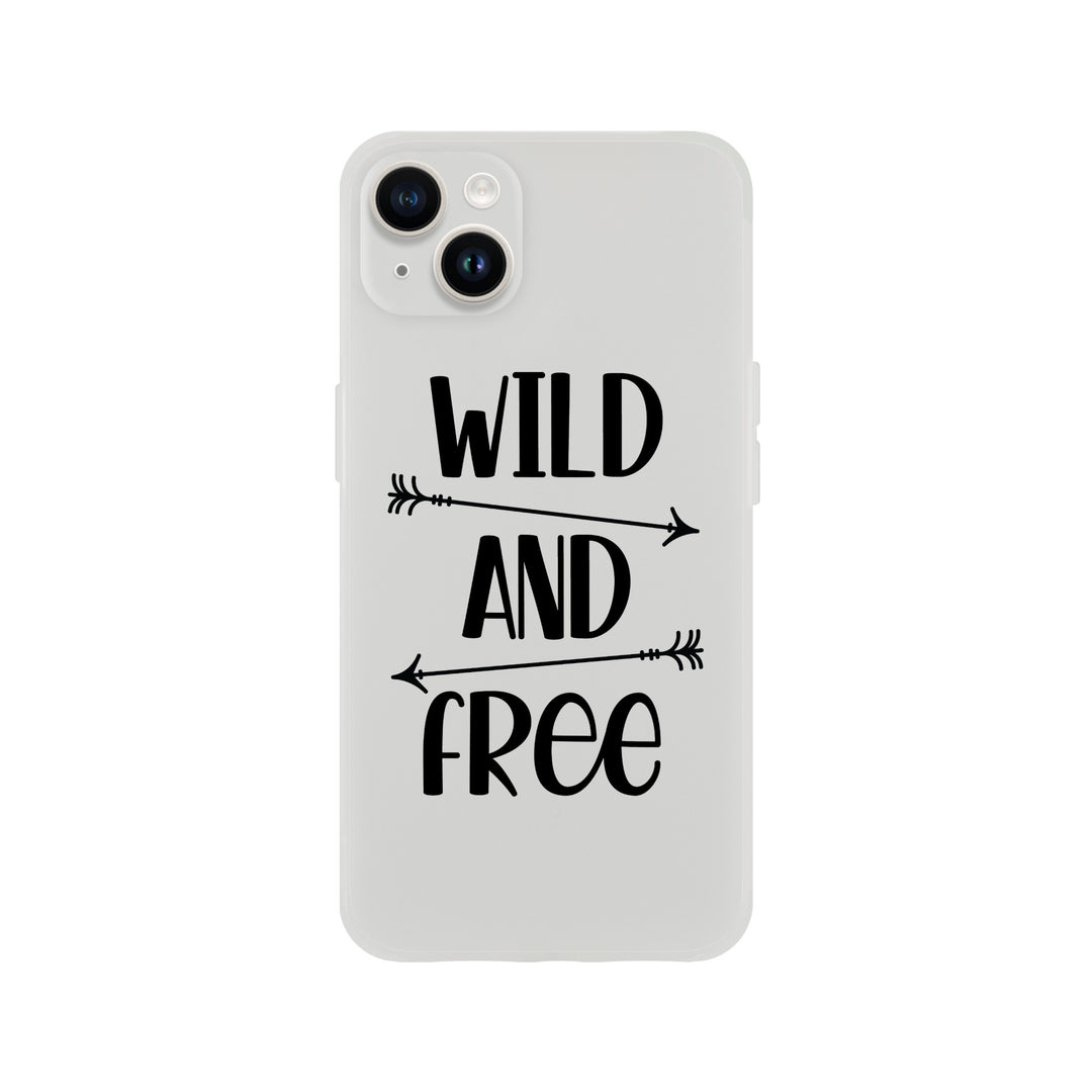 WILD &amp; FREE | Flexi-Hülle iPhone / Samsung