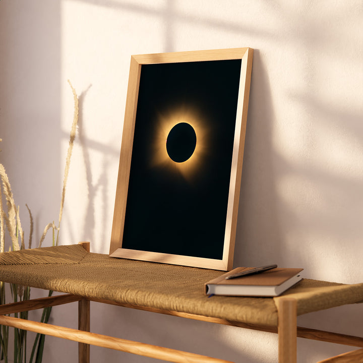 Sonnenfinsternis, 12. August 2026 (Totalität) | Original Print
